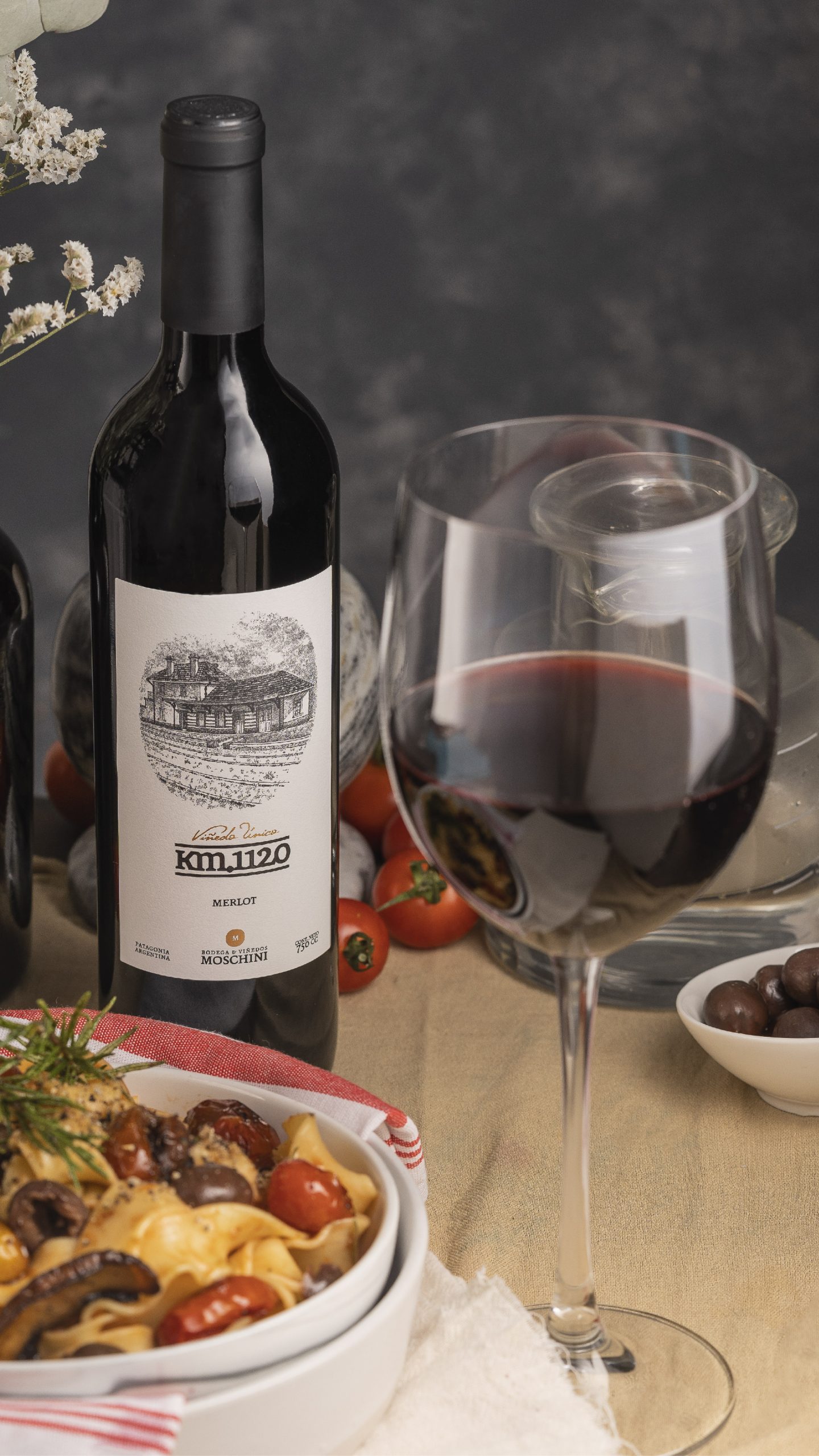 Moschini Merlot 2022 - Km 1120 - Image 2